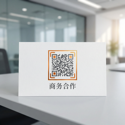 抖音风商务二维码