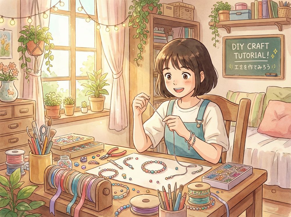 抖音风手工DIY动漫